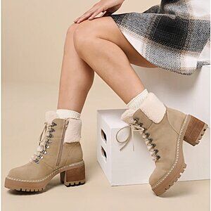 MIA Tiler Faux Fur Platform Lug Boot (Women)